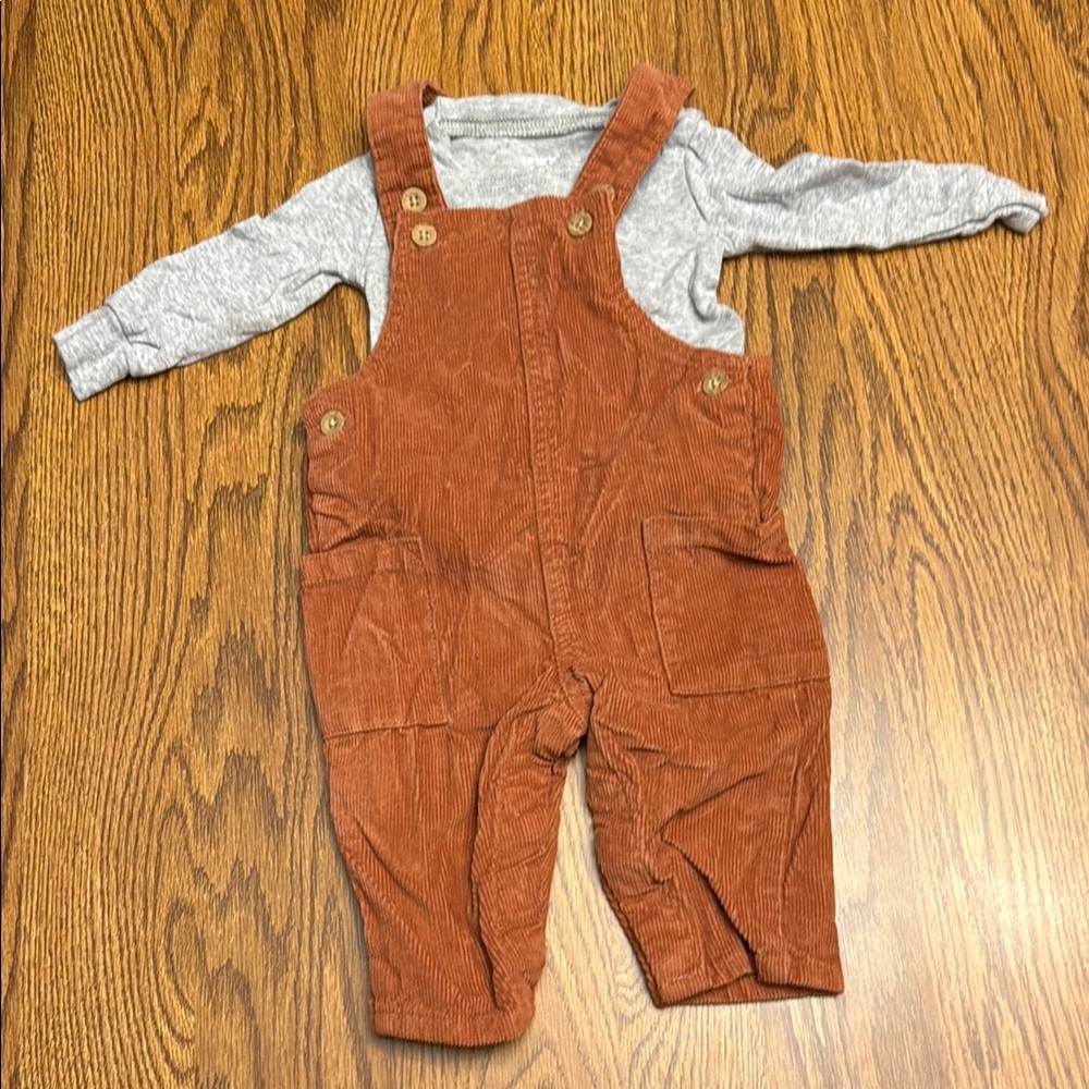 Carters Corduroy Overall Set
